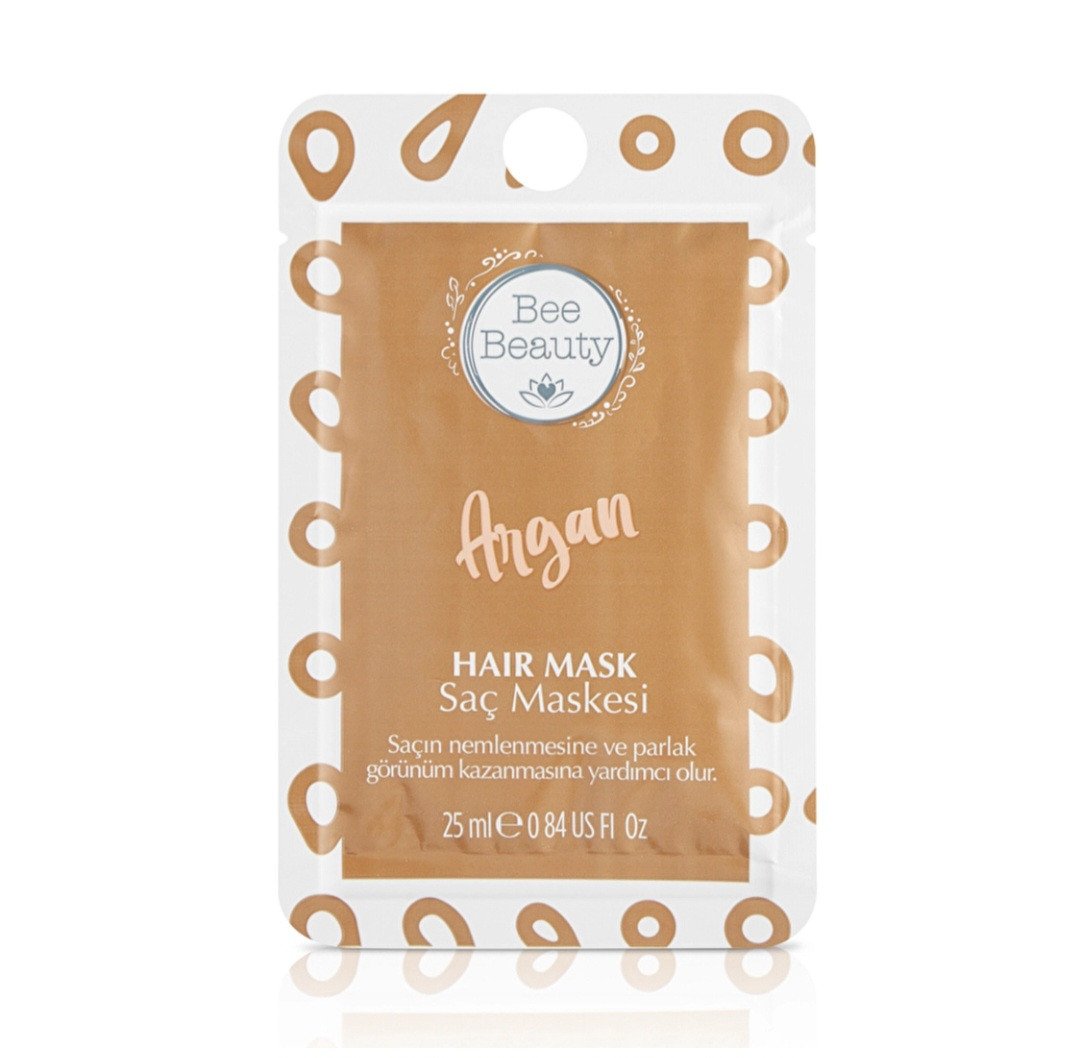 ماسك الشعر بالأرجان من بى بيوتى Bee beauty hair mask with argan