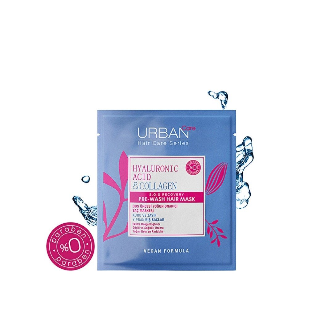 ماسك الشعر بالهيالورنيك والكولاجين  Urban hair mask
