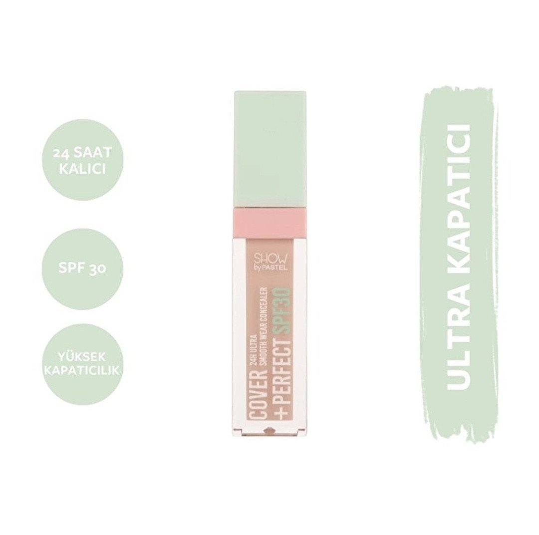 كونسيلر باستل بيرفكت كوفر درجة Nude pink  مع حماية من أشعة الشمس