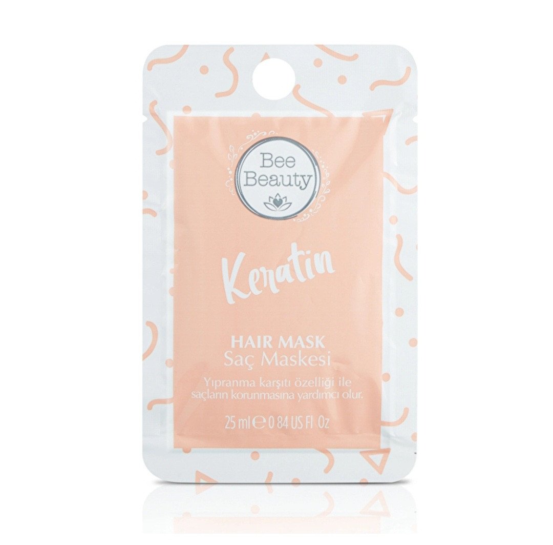 ماسك للشعر بالكيراتين من بى بيوتى bee beauty Hair mask with keratin
