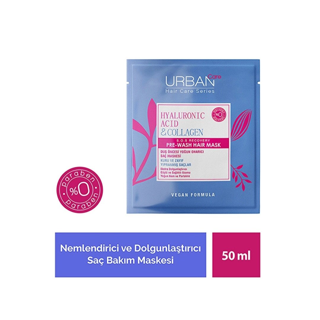 ماسك الشعر بالهيالورنيك والكولاجين  Urban hair mask