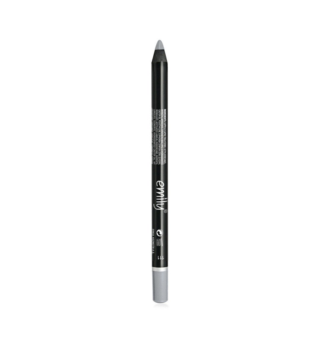 قلم كحل للعين ضد الماية فضى Emily waterproof eye pencil 111